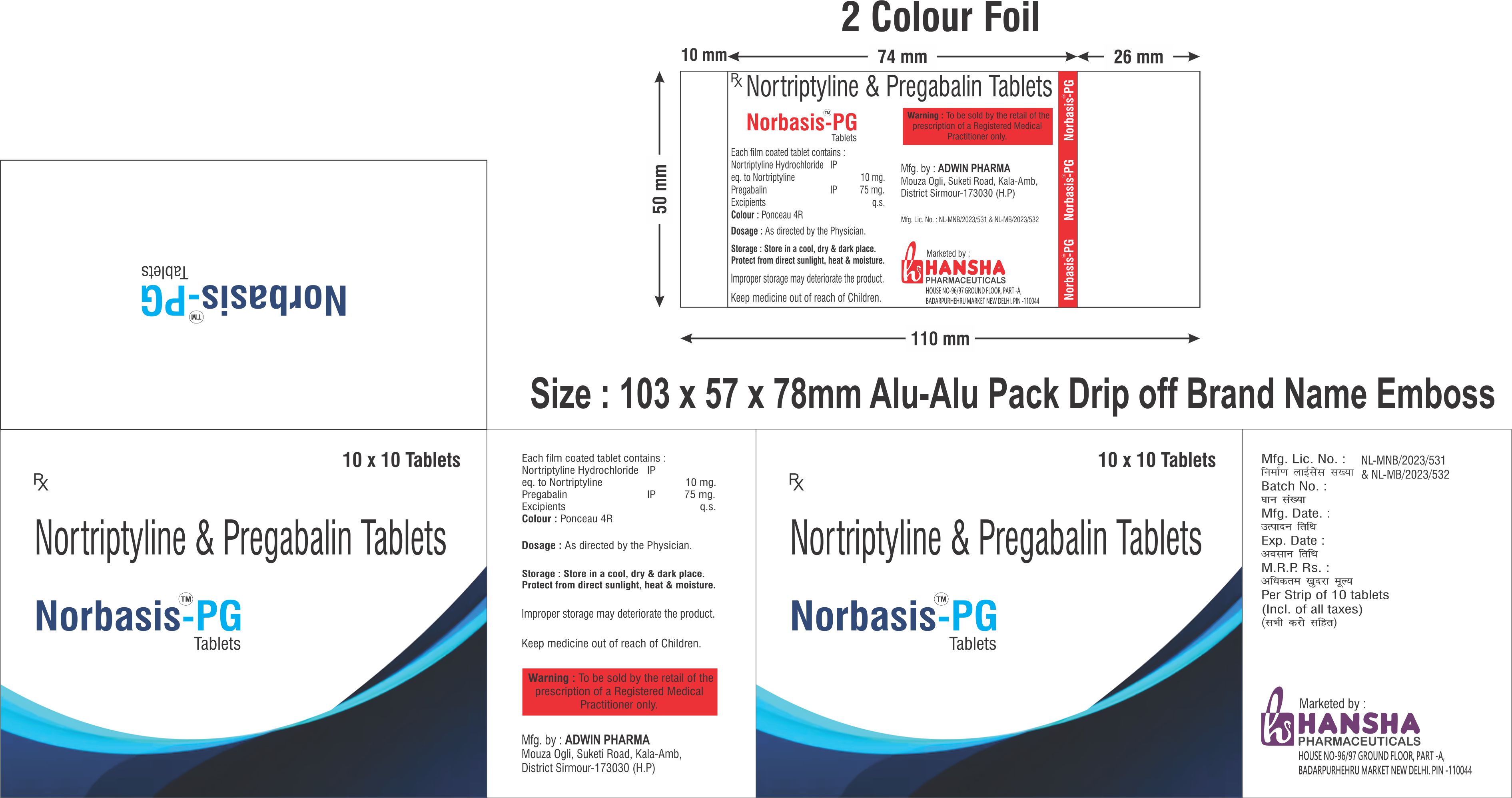 Norbasis PG Tab